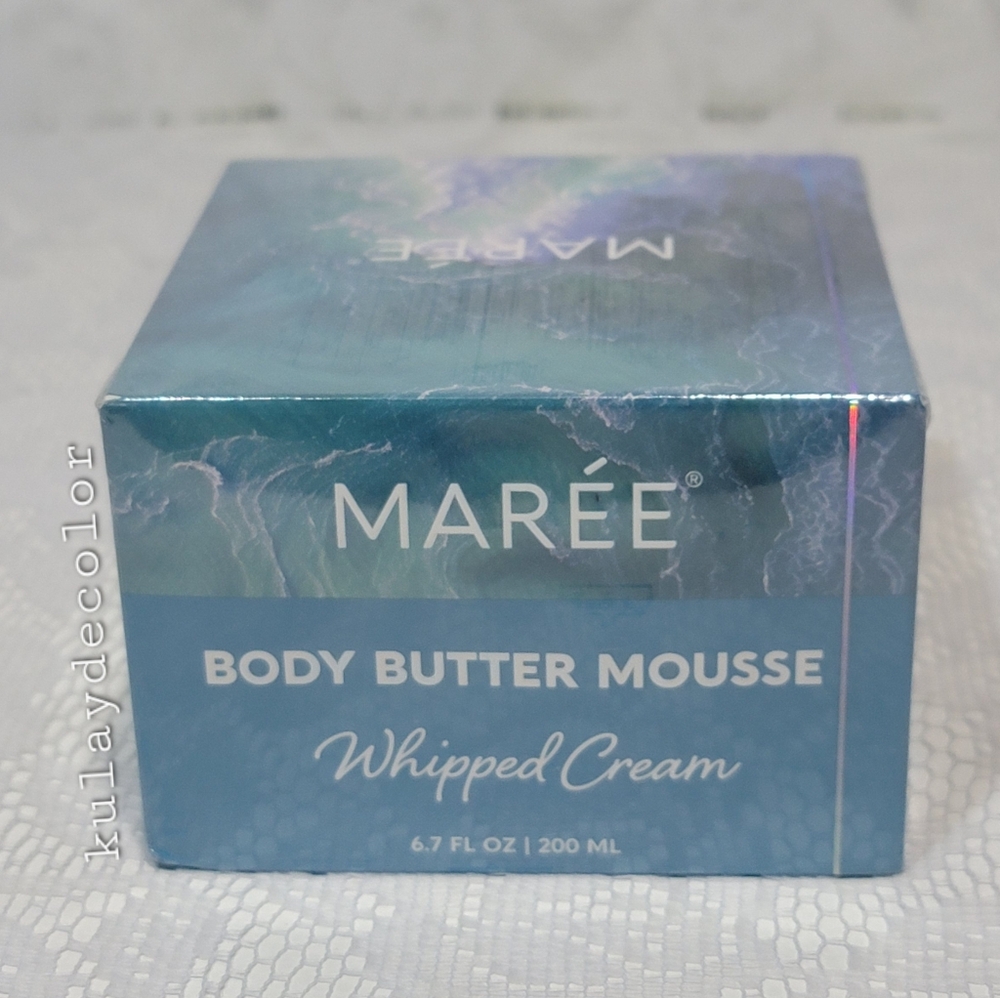 NEW MAREE Body Butter Mousse Whipped Cream 6.7 oz — Hydrating Moisturizer